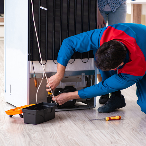 how much do you charge for refrigerator repair services in Rogers County OK